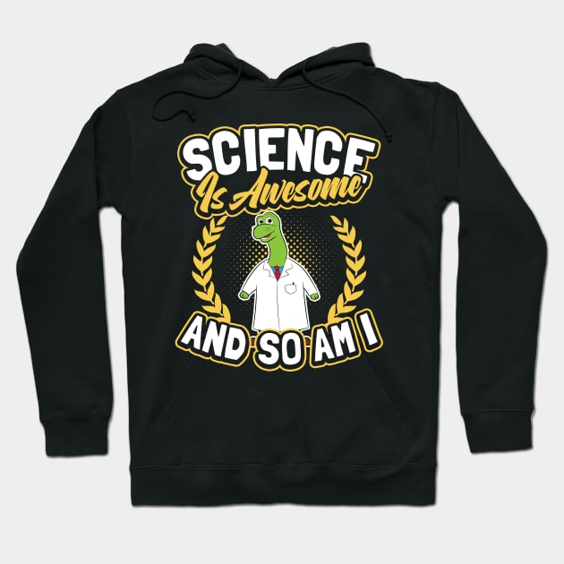 Rocket Scientist T Shirt | Science Is Awesome Dinosaur Gift Hoodie by Gawkclothing